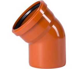 Отвод Ostendorf наружной канализации 110 мм, 45 градусов 220220 