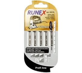 Пилки по дереву&nbsp;Т101АО&nbsp;(75x50 мм; 5 шт.)&nbsp;Runex 555110 