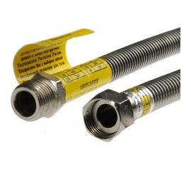 Сильфонная подводка для газа Overcon 1/2"х0,8 м в/н ИС.100687 