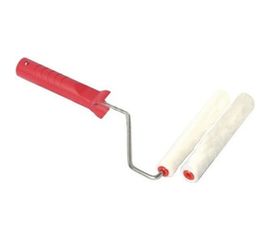 Малярный мини-валик в сборе VIRTUS Велюр 110 мм ручка + 2 валика 002214110 