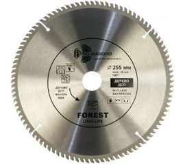 Диск пильный по дереву (255х30 мм; 100Т) TRIO-DIAMOND FLL834 