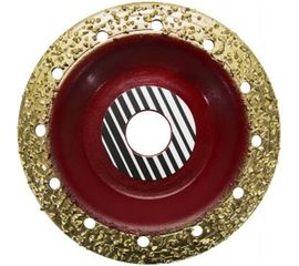 Диск шлифовальный победитовый обдирочный прямой (№2; 125х22.2 мм) Диск Альфа 770-021 