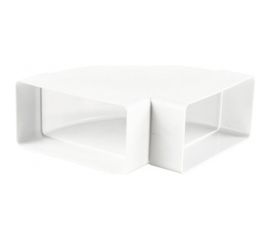 Колено горизонтальное (204х60 мм) VENTS 12510382 