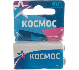 Батарейка Крона S 6F22 КОСМОС KOC6F221BL 