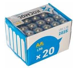 Пальчиковая батарейка LR6 20шт КОСМОС KOCLR620BOX 