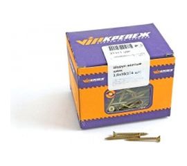 Шуруп VIPкрепеж жёлтый цинк 274 шт 31311 VIP 