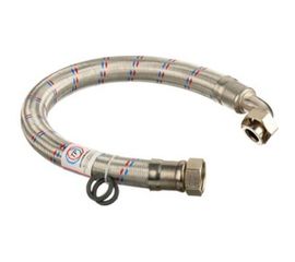 Подводка для воды TР-сантехника Гигант, нержавеющая сталь, 100 см, в/в 1, угловая 26410 