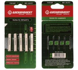 Пилки для лобзика ЛАМИНАТ 5 шт БОЕКОМПЛЕКТ B05-101AIF 