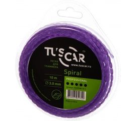 Леска для триммера Spiral, Professional, 3.0 мм, 10 м TUSCAR 10131530-10-1 
