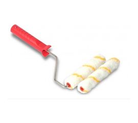 Малярный мини-валик в сборе VIRTUS Полиакрил 110 мм ручка + 2 валика 002212110 