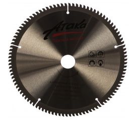 Диск пильный (250 мм; 100T; 30 мм) для алюминия и пластика профи АТАКА 8077860 