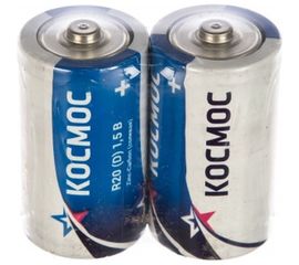 Батарейка S R20S 2шт КОСМОС KOCR20 