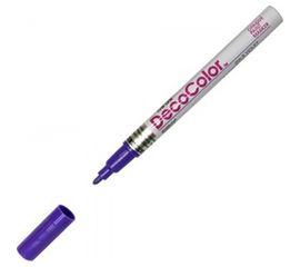 Лаковый маркер MARVY UCHIDA с круглым наконечником 1-2мм фиолетовый VIOLET MAR200/8 