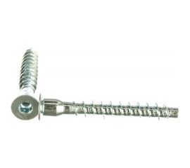 Конфирмат Метизный двор евровинт с внутренним шестигранником 7х50, 100 шт. 4607159064615 