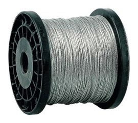 Стальной трос МЕТИЗНЫЙ ДВОР DIN 3055, 5 мм, 100 м 4690441037466 
