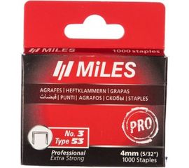 Скобы Miles тип 53 N3-4mm 