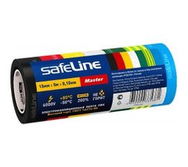 Изолента SAFELINE Master 15/5 комплект 7 цветов 22899 