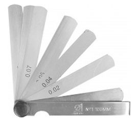 Набор щупов N1 100мм 0.02-0.1 Эталон 786370 