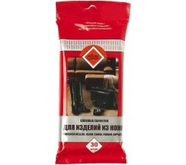 Влажные салфетки для изделий из кожи HomeQueen 56794 