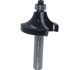 Фреза кромочная калевочная с нижним подшипником серия 1019 (35x18 мм; R12 мм; хвостовик 8 мм) Росомаха 801904 