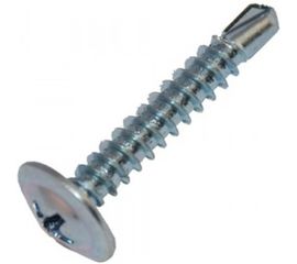 Саморез с прессшайбой Метизный двор сверло 4,2x32, 12 шт. 4690441000477 