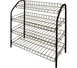 Этажерка для обуви Nika 1, 4 полки медная ЭТ1/А 