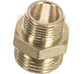 Переходной никелированный ниппель STOUT НН 1/2X3/8 RG008Q0OCNNV5J 