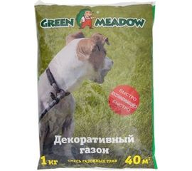 Семена газона GREEN MEADOW для восстановления и ремонта поврежденных участков на газоне 1 кг 4607160330662 