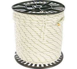 Полиамидная капроновая веревка, 24-прядная, катушка, 12мм х 100м АзотХимФортис 00069 