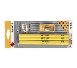 Набор карандашей + точилка Энкор 3684 