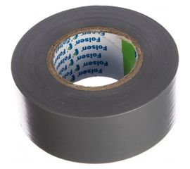 Изоляционная лента FOLSEN 25мм x 20м, серая 012606 