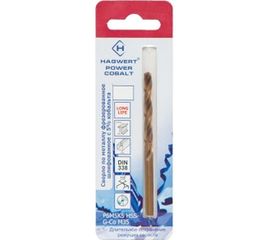 Сверло по металлу Power-Cobalt (5х86 мм; Р6М5К5) Hagwert 568050 