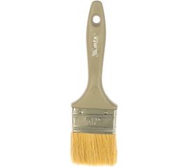 Плоская кисть "Евро" 2,5", натуральная щетина, пластмассовая ручка MTX 83064 