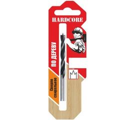 Сверло спиральное по дереву (10х133 мм) Hardcore 160010 