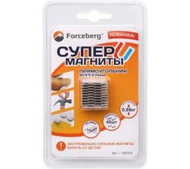 Неодимовый магнит - прямоугольник 10х5х2мм Forceberg 9-1272072-040 