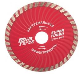 Диск алмазный отрезной по камню Супер Турбо (125х22.2 мм) для УШМ HAGWERT 500013 