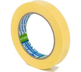 Малярная лента Folsen желтая 80oC 12мм x 50м 02212 