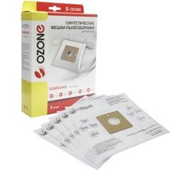 Мешки-пылесборники оригинальные синтетические OZONE (5 шт.) Samsung VP-77 M-03 