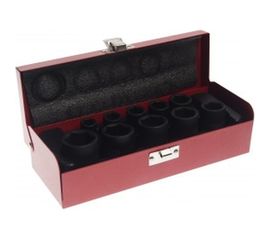 Набор головок 6-гранных ударных (10 пр, 1/2", 10-24 мм) Rockforce RF-4101-5MPB 