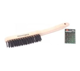 Щетка по металлу ROCKFORCE ручная, в усиленном деревянном корпусе RF-340117232 