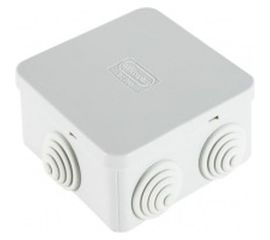 Распределительная коробка Экопласт JBS080 о/п 85х85х40 6 выходов, IP45 44006-1 