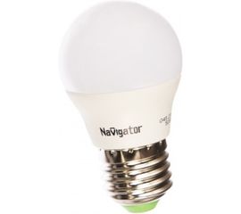 Светодиодная лампа Navigator 94 477 NLL-P-G45-5-230-2.7K-E27 4607136944770 286599 