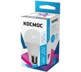 Светодиодная лампа Космос А60 20W 220V E27 6500K LkecLED20wA60E2765 