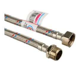 Подводка для воды TР-сантехника нержавеющая сталь, 50 см, в/н  26558 