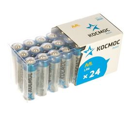 Батарейка пальчиковая LR6 24шт КОСМОС KOCLR6 278065 