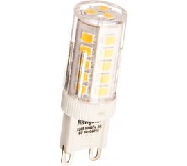 Светодиодная лампа Navigator 71 993 NLL-P-G9-3-230-3K 3Вт 3000К G9 250лм 220-240В 19949 445474 