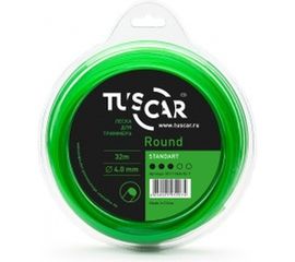 Леска для триммера Round, Standart, 4.0 мм, 32 м TUSCAR 10111340-32-1 