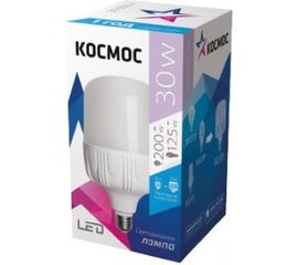 Светодиодная высокомощная лампа LED 30Вт E27 6500К КОСМОС LksmHWLED30WE2765 417271 