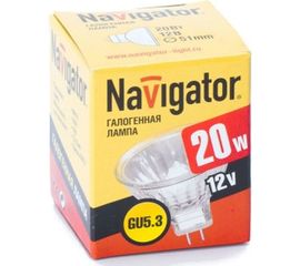 Галогенная лампа Navigator 94 202 MR16 20W 12V 2000h 4607136942028 128297 