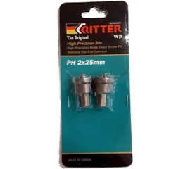 Бита (2x25 мм; с ограничителем; сталь S2)  WP PH RITTER PS20152025 